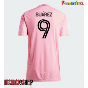 Inter Miami Luis Suarez #9 Prima Maglia Femmina 2026-27 Manica Corta Inter Miami Luis Suarez #9 Prima Maglia Femmina 2026-27 Manica Corta